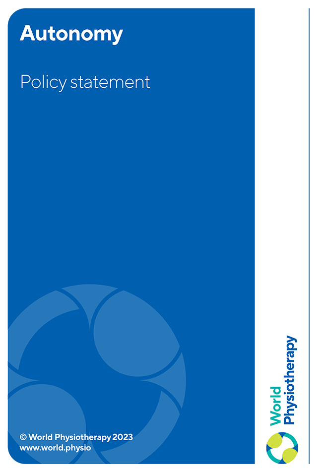Policy statement cover thumbnail: Autonomy